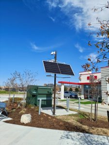 Solar Equipment Mounting on Poles - SunInOne