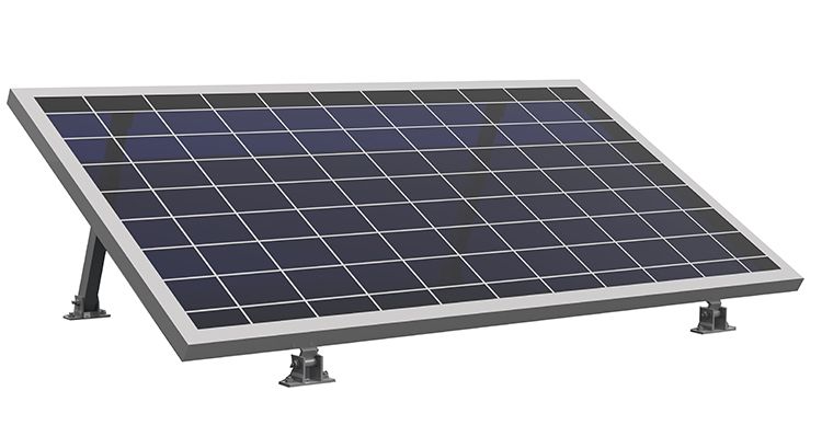 adjustable solar mount for roofs