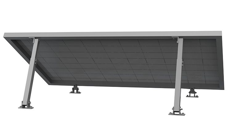 Adjusable solar mount for Roofs