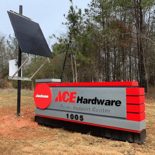 Solar Sign Lighting Kit