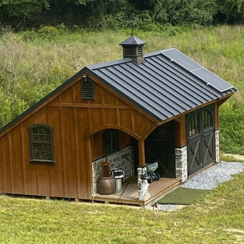 Shed and Lot Building Lighting and Power