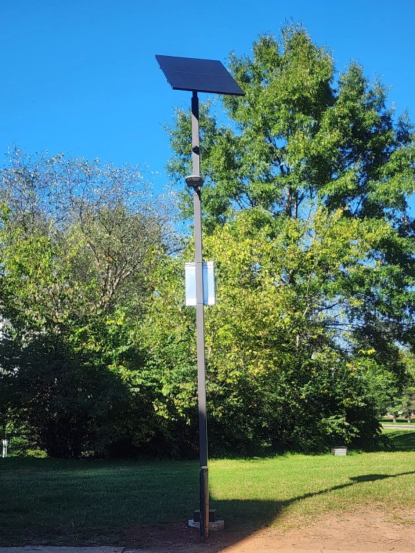 solar street light day