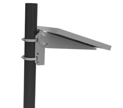 Single pole mount 10 - 50 watt panel