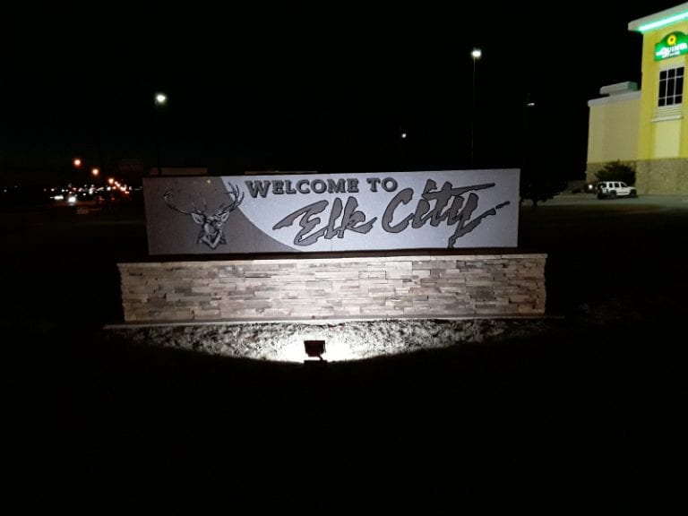 Elk City OK 20 Watt NightTime